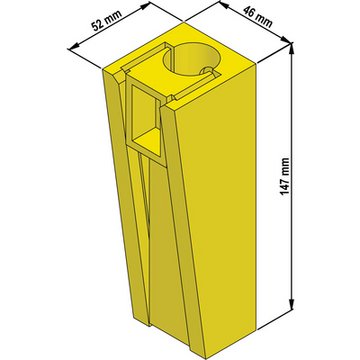 ROUND CABLE WEDGE CLAMPS RKK 01