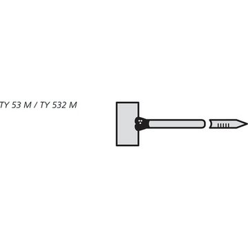 BUNTBAND TY-RAP TY 532 M 212X2.4 NA