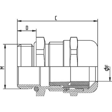 SKINTOP MS-HF-M 25X1.5