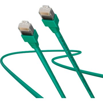 RJ45 PC Cat.5e SF/UTP Y BK 1,5m