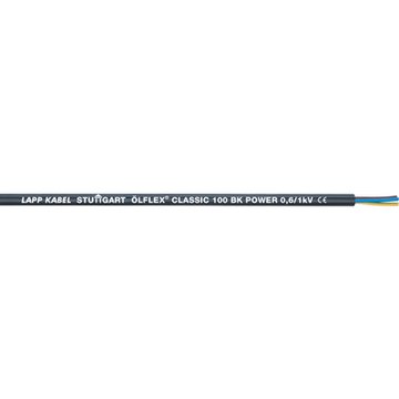 ÖLFLEX CLASSIC 100 BK 0,6/1 kV 2x1,5