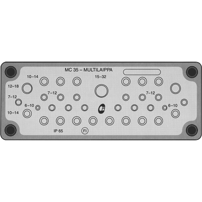 Kabelgenomföringsfläns Multigate FL13 &amp; FL21