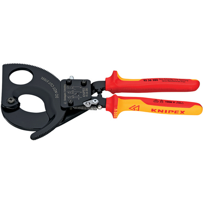 Cortacables de carraca KNIPEX