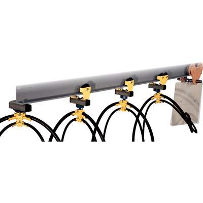 Cable trolley system I-beam