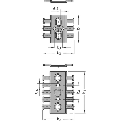 Ändfästen standard UNIFLEX advanced 1455