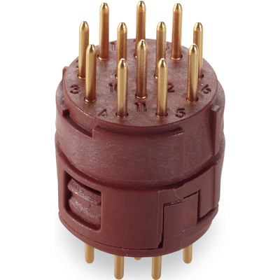 EPIC® SIGNAL M23 Изоляторы, 12 конт. для пайки на печатных платах