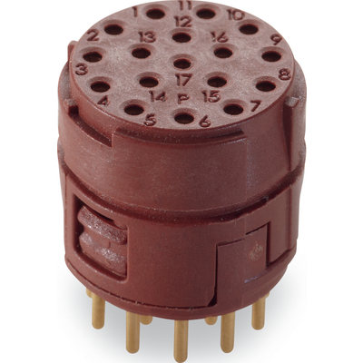 Insertos 17 polos versión soldada PCB EPIC® SIGNAL M23