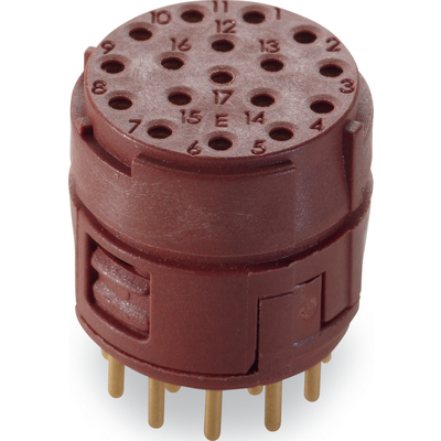Insertos 17 polos versión soldada PCB EPIC® SIGNAL M23