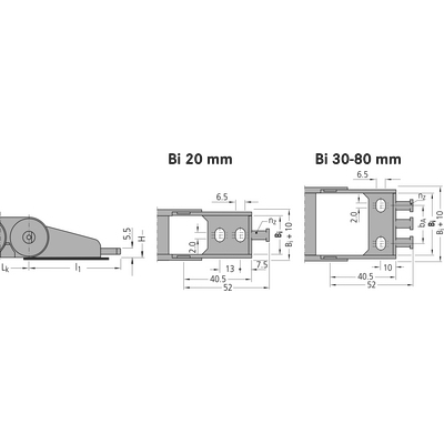 Ändfästen UNIFLEX 0250