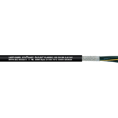 ÖLFLEX® CLASSIC 135 CH BK 0,6/1 kV