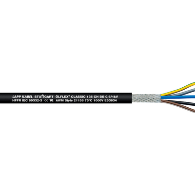 ÖLFLEX® CLASSIC 135 CH BK 0,6/1 kV