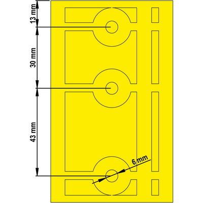FKK Flat cable wedge clamps