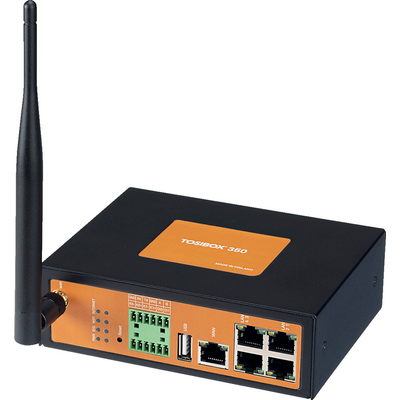 TOSIBOX® Lock 350 - 5 x 10/100 Mbit/s och WiFi-uppkoppling