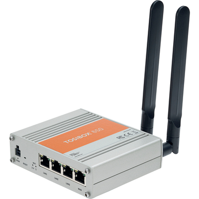 TOSIBOX® Lock 650 - 4 x 10/100/1000 Mbit/s och WiFi-uppkoppling