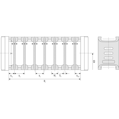 Avdelare UNIFLEX advanced 1455